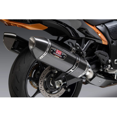 Terminali Yoshimura R-77 Race in carbonio per Suzuki GSX1300R Hayabusa 2021-2022