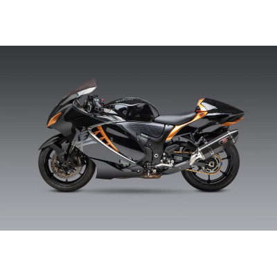 Terminali Yoshimura R-77 Race in carbonio per Suzuki GSX1300R Hayabusa 2021-2022