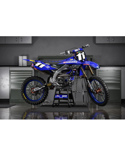 Scarico completo Yoshimura RS-12 Acciaio per Yamaha YZ250F 2019-2022