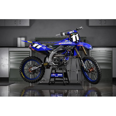 Scarico completo Yoshimura RS-12 Acciaio per Yamaha YZ250F 2019-2022