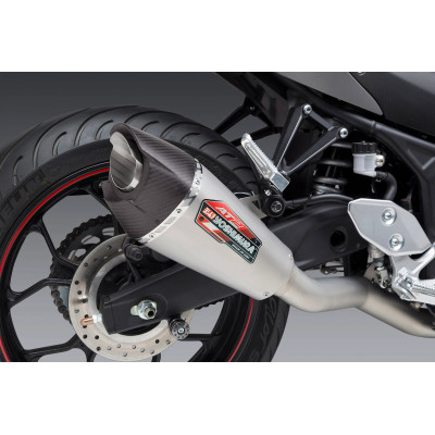 YZF-R3 15-22 Race AT2 Stainless Full Exhaust, w/ Stainless Muffler