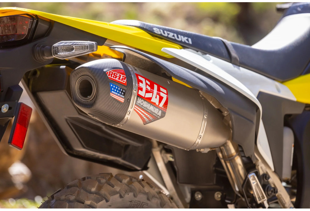 NOVITA' YOSHIMURA | Scarico completo RS-12 per Suzuki DR-Z4 S / SM 2025 