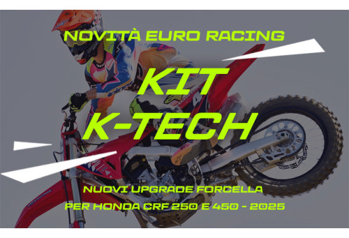 NEW ARRIVAL K-TECH Suspension - Honda CRF 250/450 2025 - Showa 49mm MX 