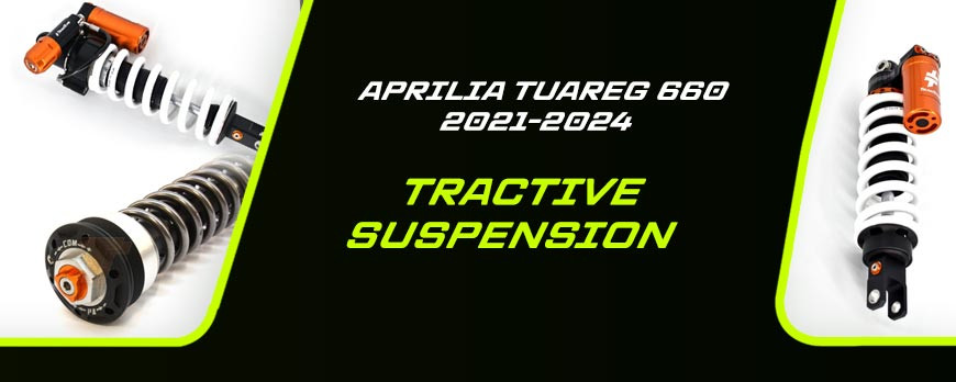 TracTive Suspension products for APRILIA TUAREG 660 2021-2024